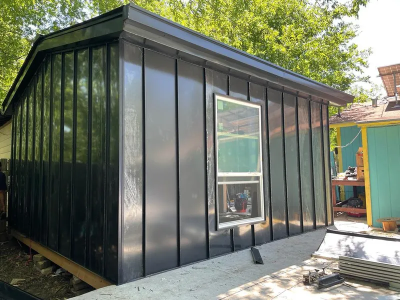 Black standing seam metal wall panels for Roof Inspection in Mount Sterling